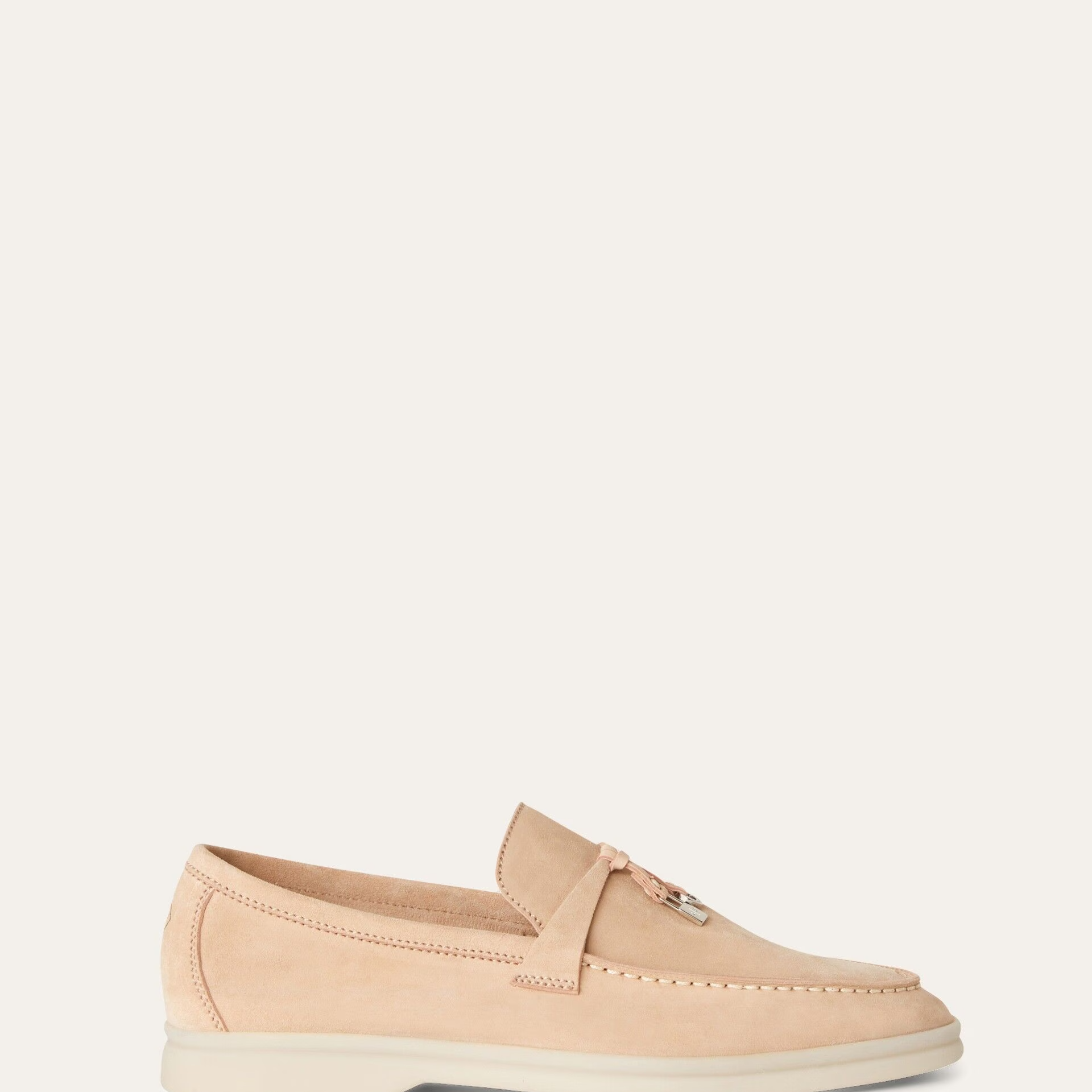 Loro Piana Summer Charms Walk Loafer in Suede