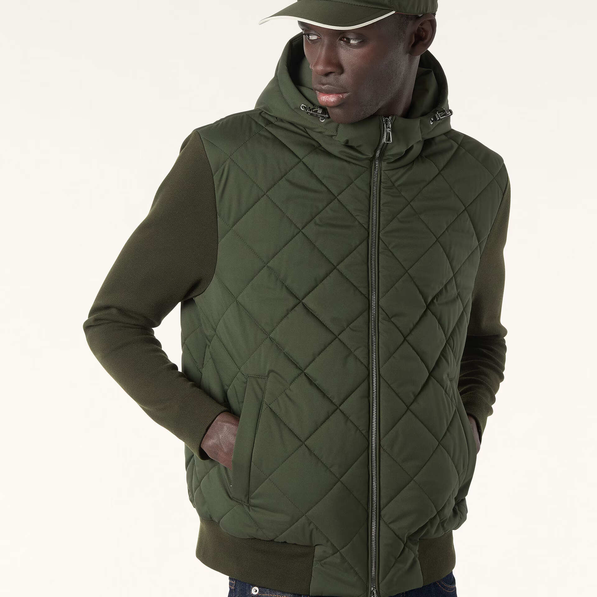 Loro Piana Ampay Bomber Jacket in Microfibre - Storm System®