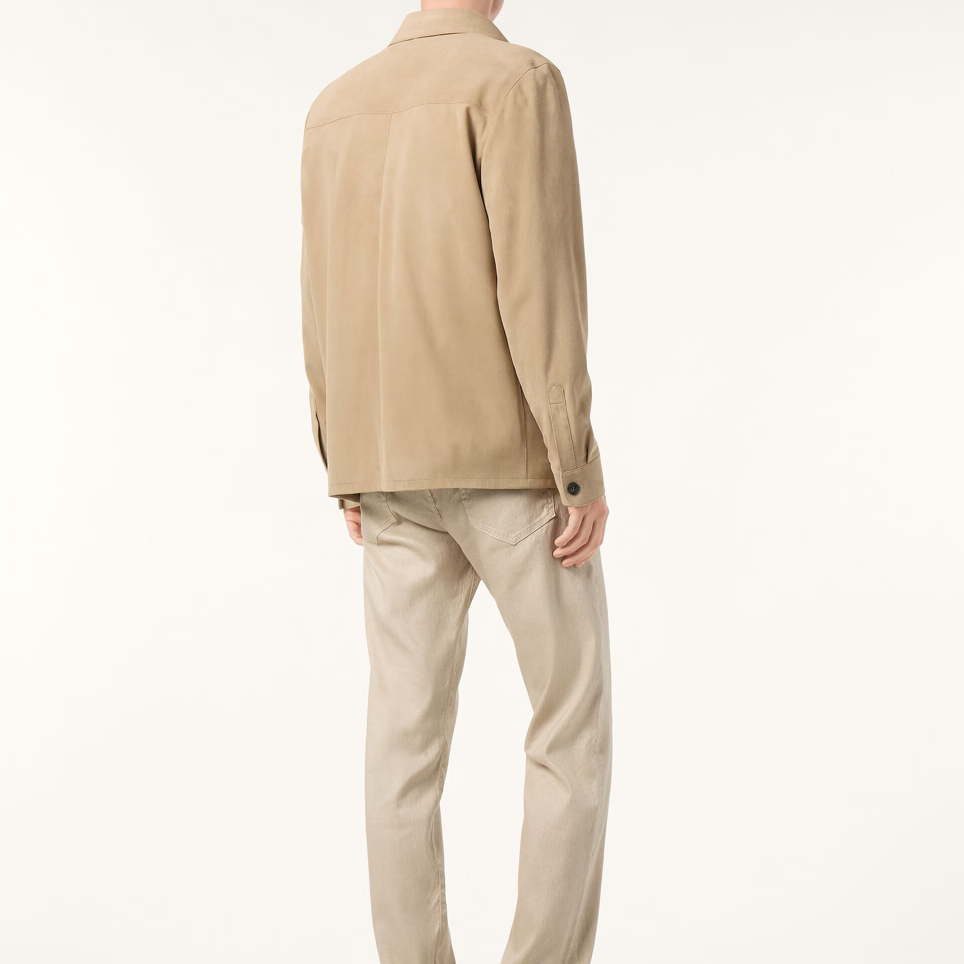 Loro Piana Overshirt in Kidskin
