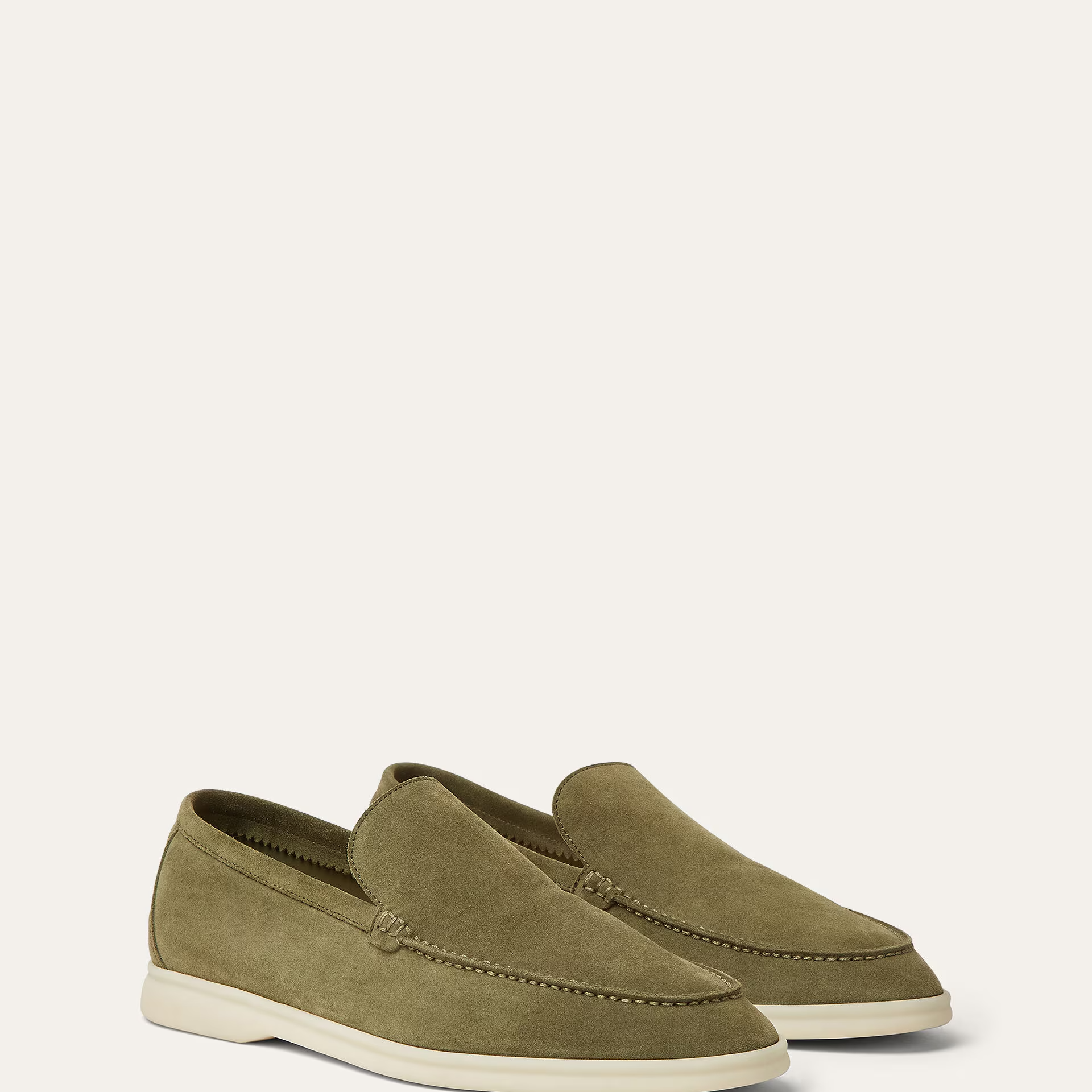 Loro Piana Summer Walk Loafer in Suede