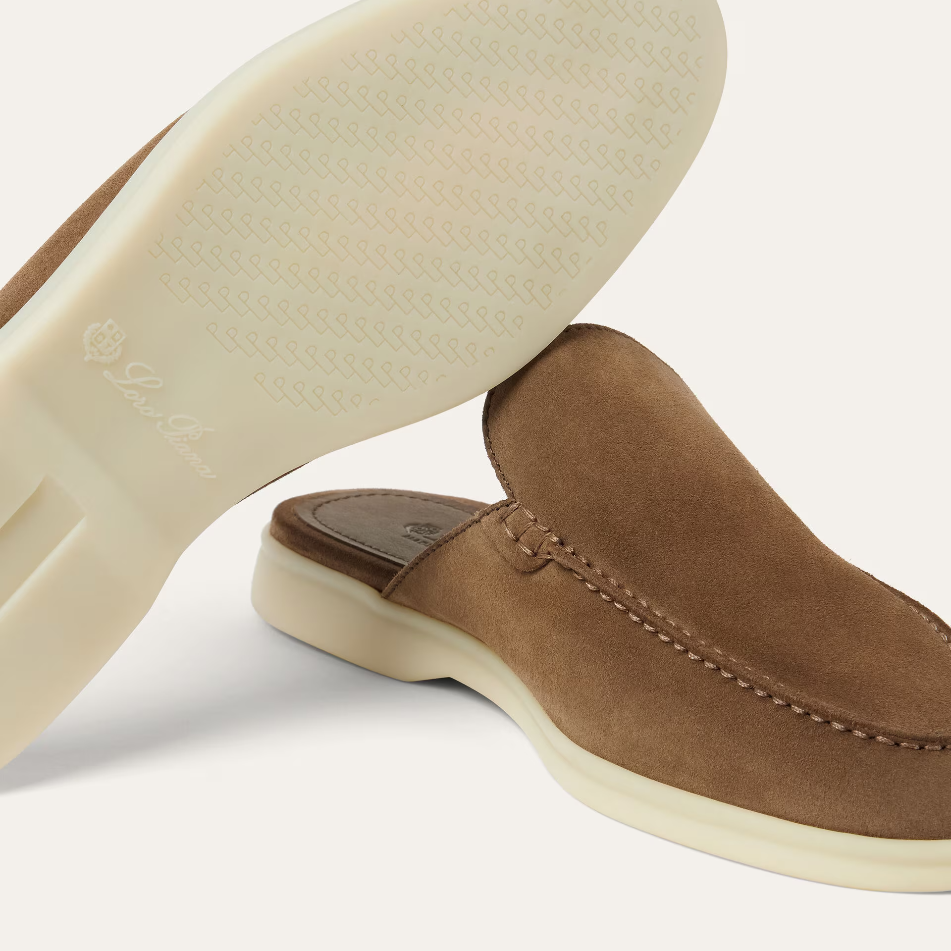 Loro Piana Babouche Walk Loafer in Suede