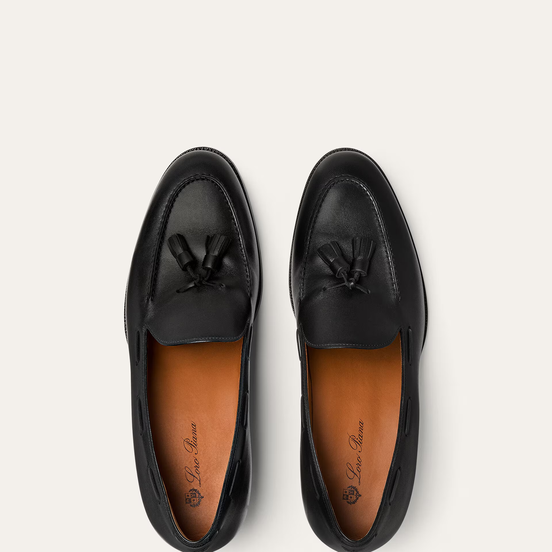 Loro Piana Serge Tassel Loafer in Calfskin
