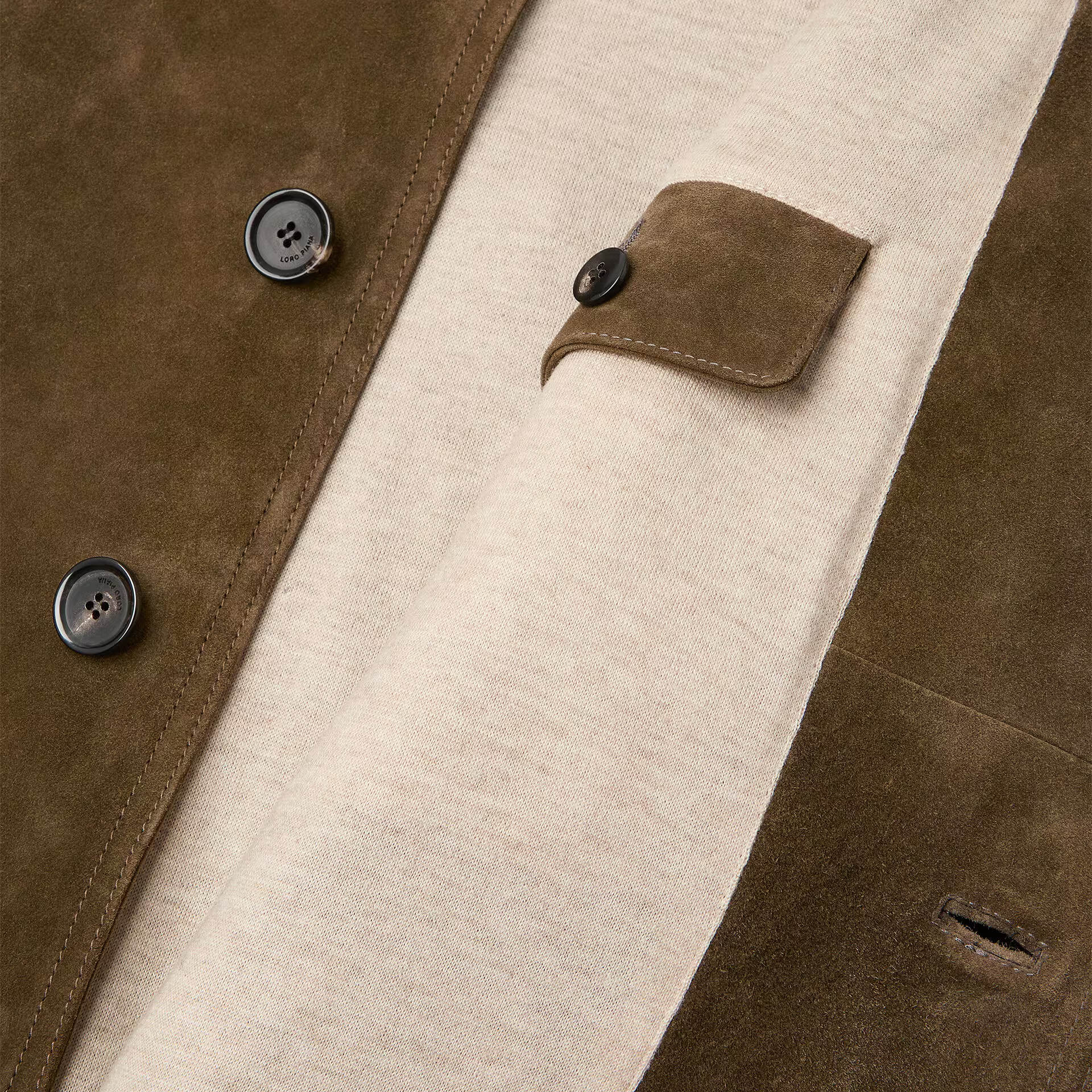 Loro Piana Maremma Bomber Jacket in Calfskin