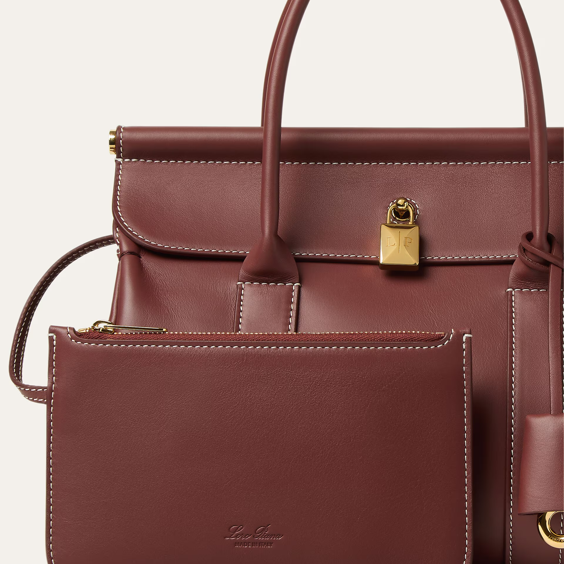 Loro Piana Loom bag L25 in Calfskin