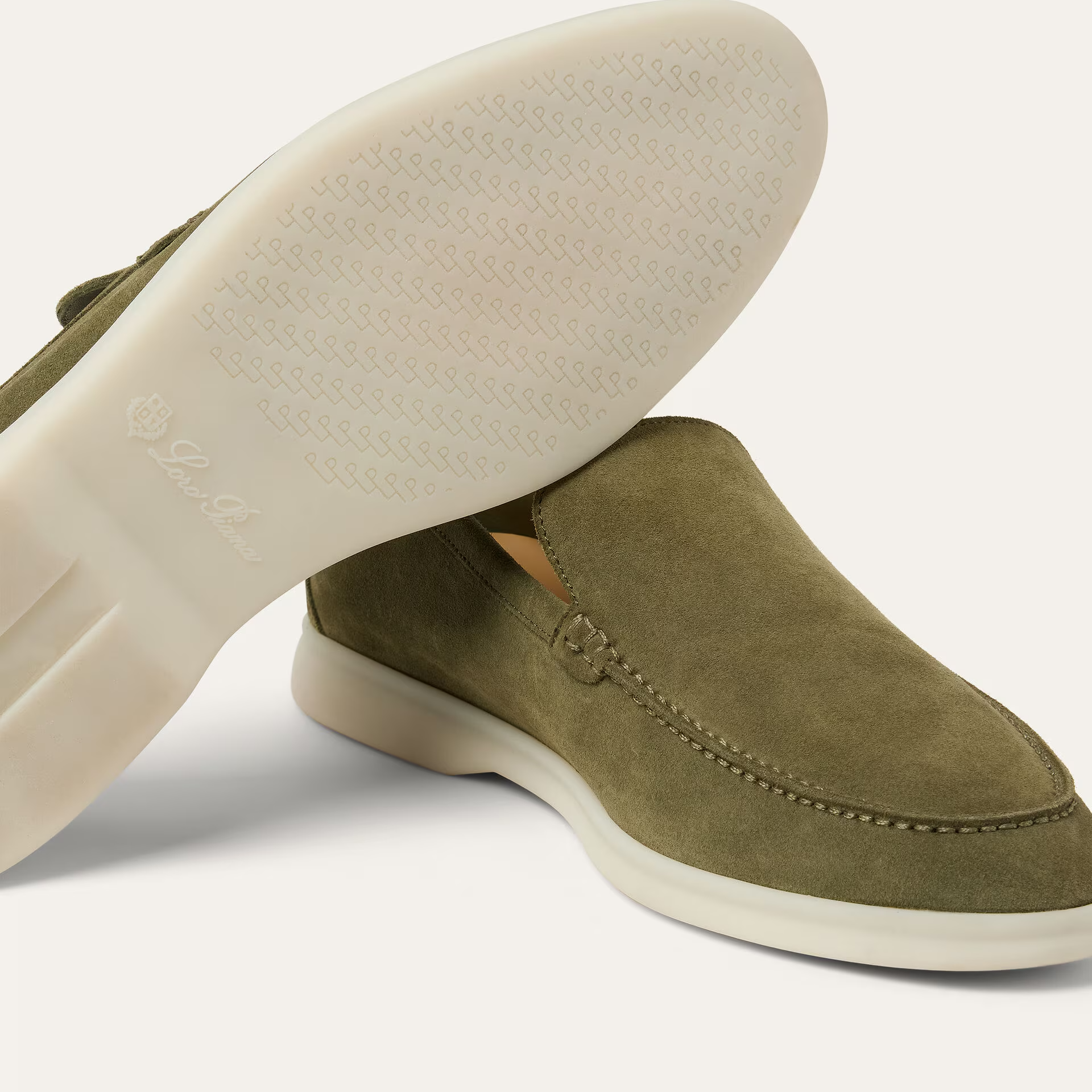 Loro Piana Summer Walk Loafer in Suede