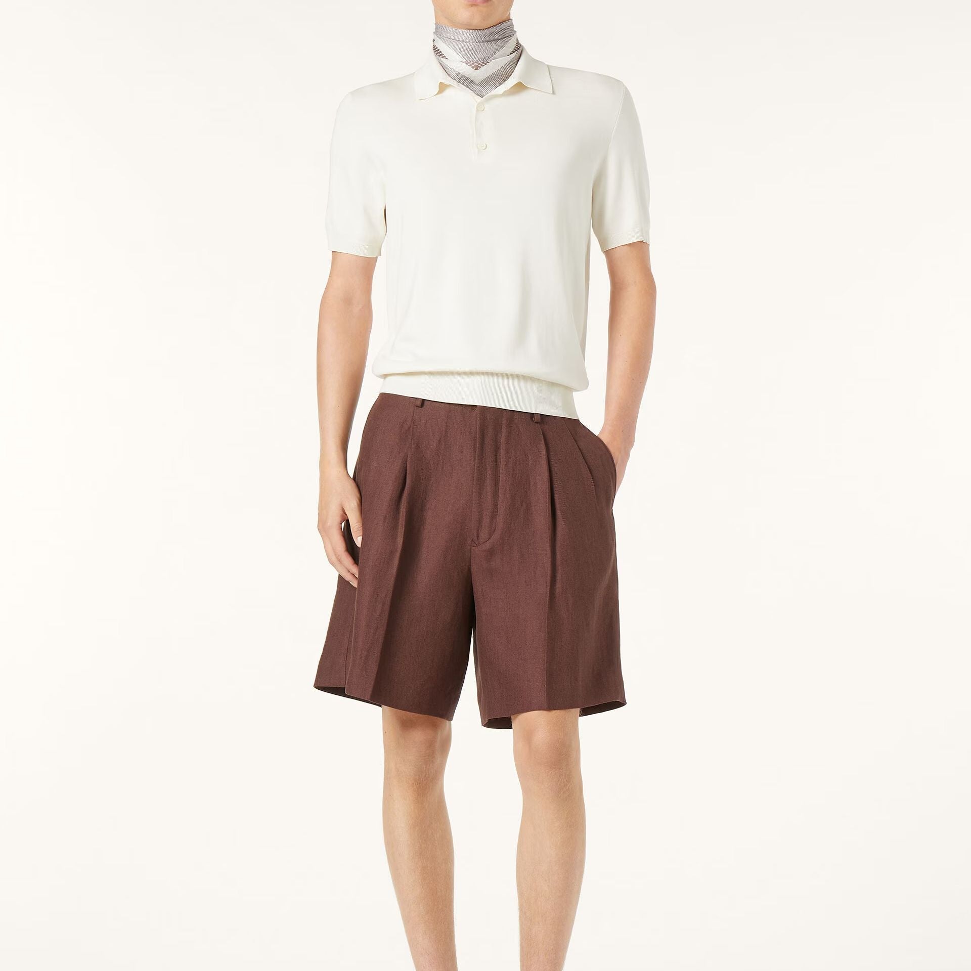 Loro Piana Lyskamm Polo Shirt in Silk
