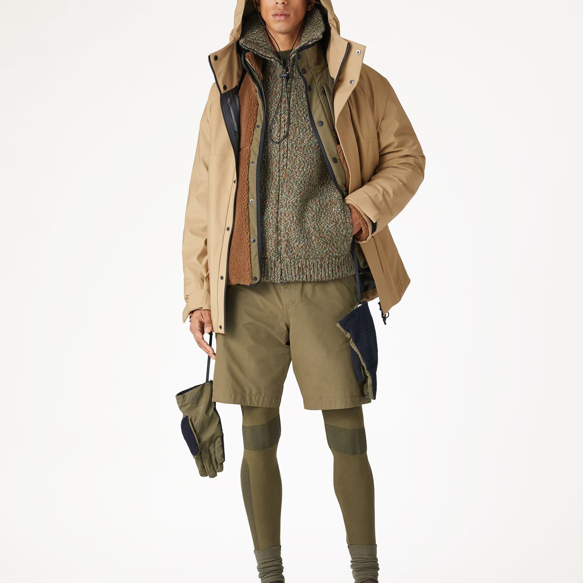 Loro Piana Bellamonte Bomber in Cashmere - Rain System®