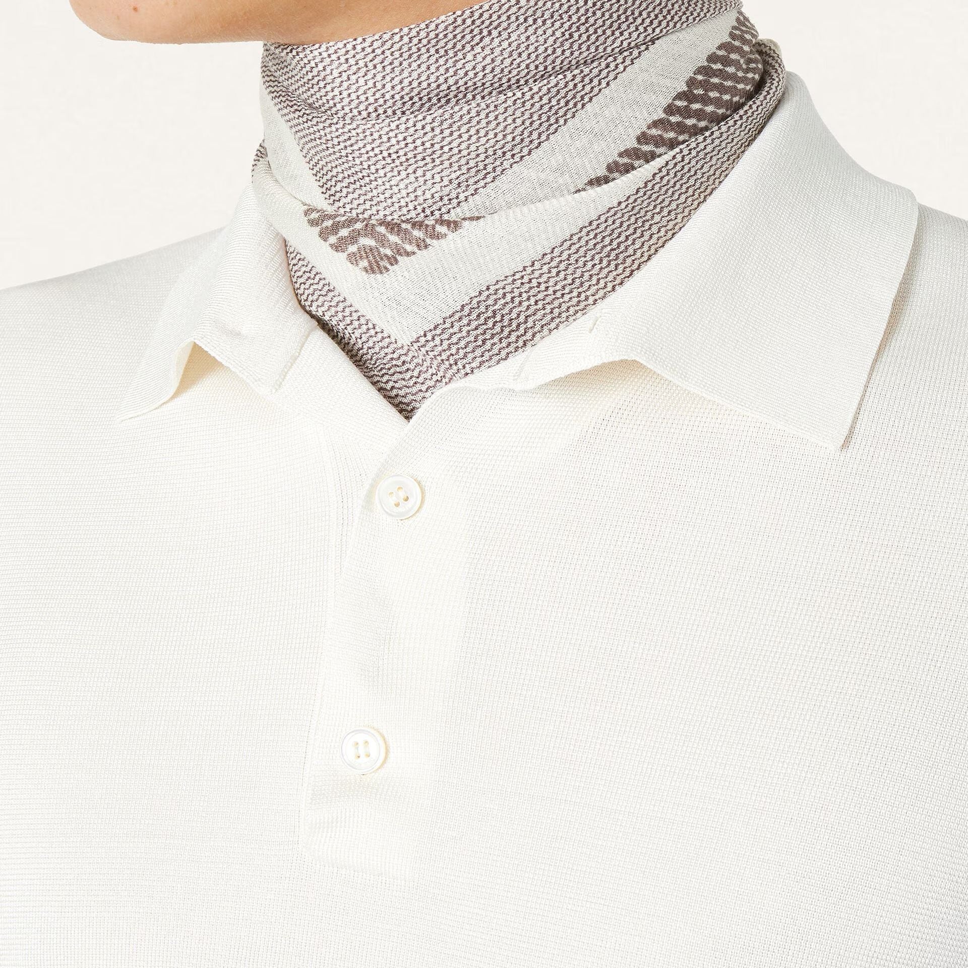 Loro Piana Lyskamm Polo Shirt in Silk