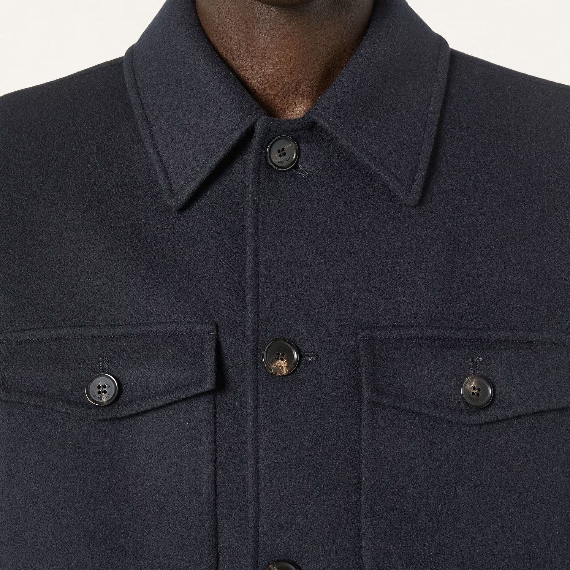 Loro Piana Devis Caban Coat in Cashmere
