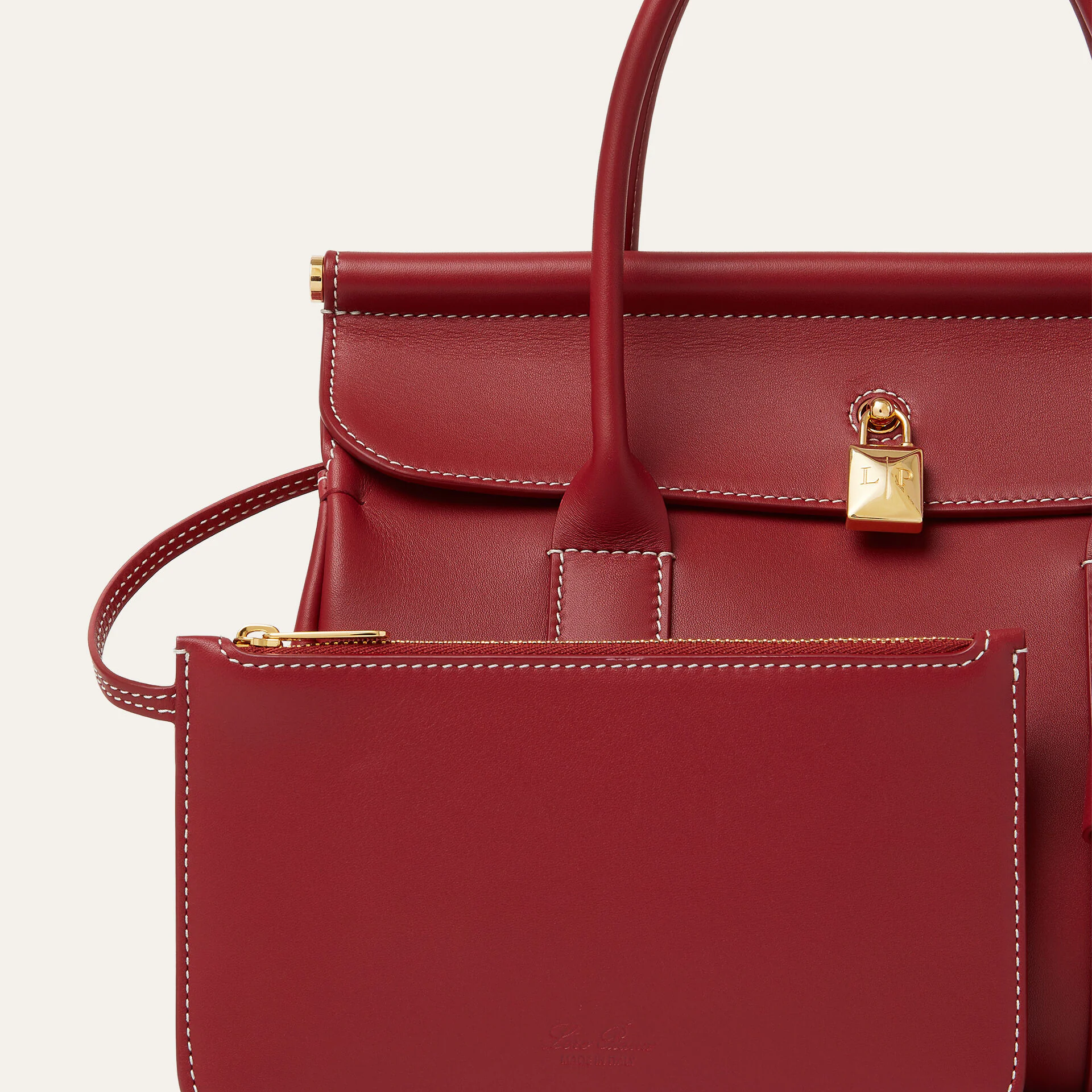 Loro Piana Loom bag L25 in Calfskin
