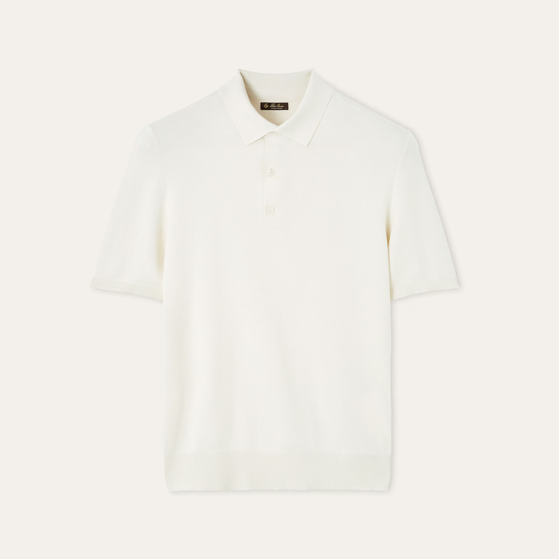 Loro Piana Lyskamm Polo Shirt in Silk