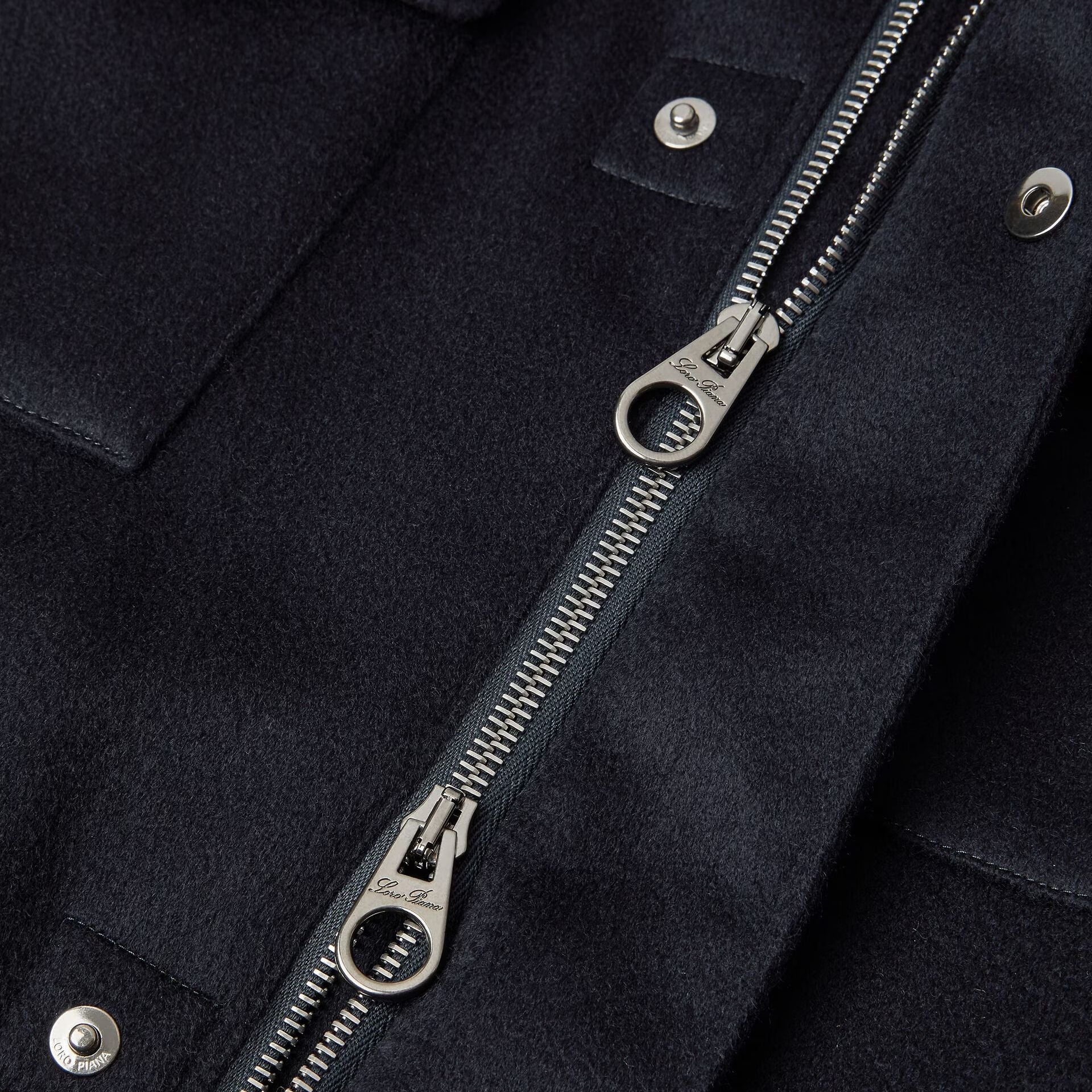 Loro Piana Traveller Field Jacket in Cashmere - Storm System®