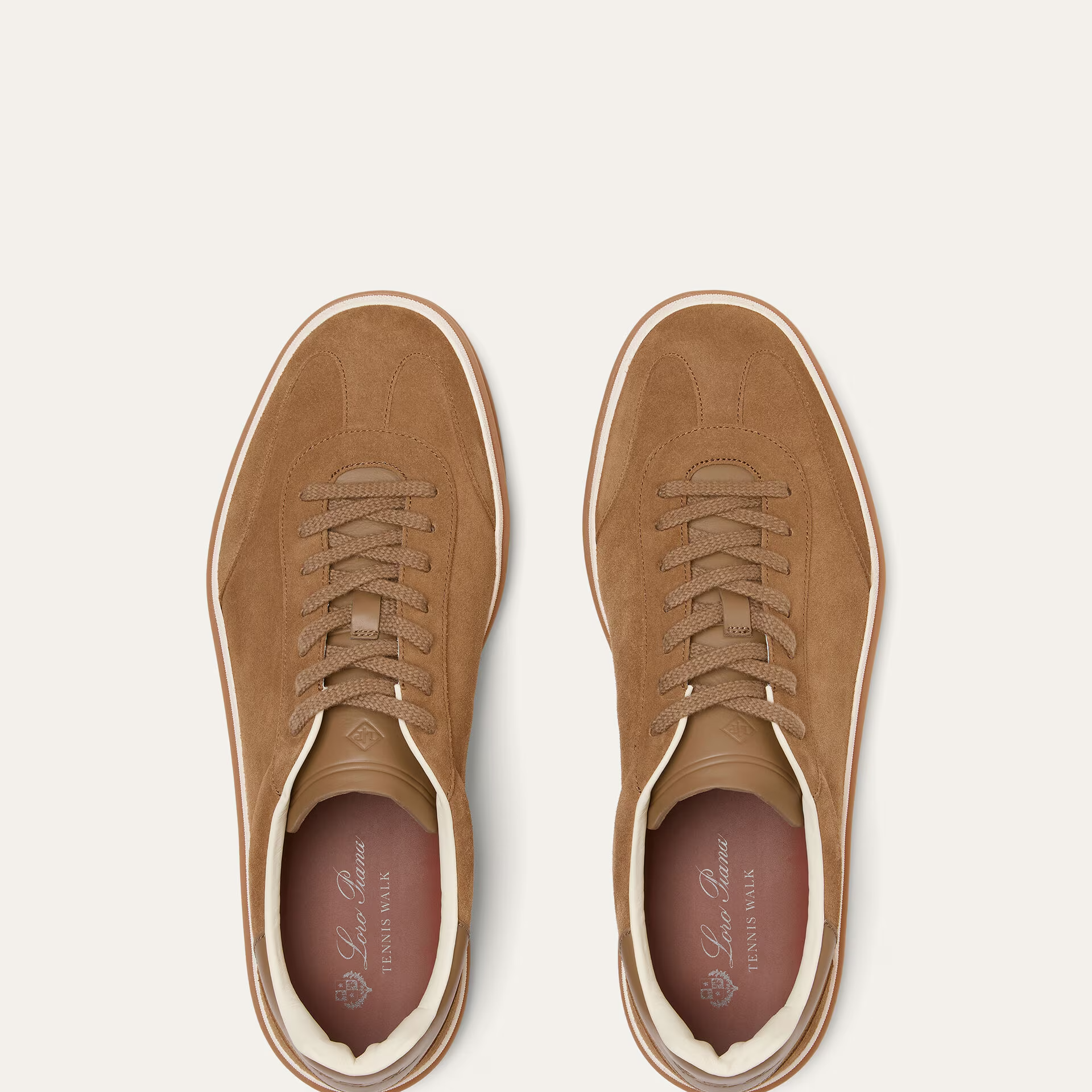 Loro Piana Tennis Walk Sneaker in Suede Calf Split