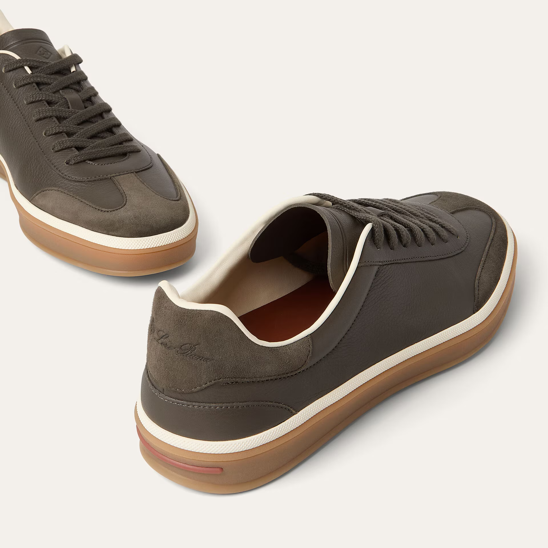 Loro Piana Tennis Walk Sneaker in Calfskin