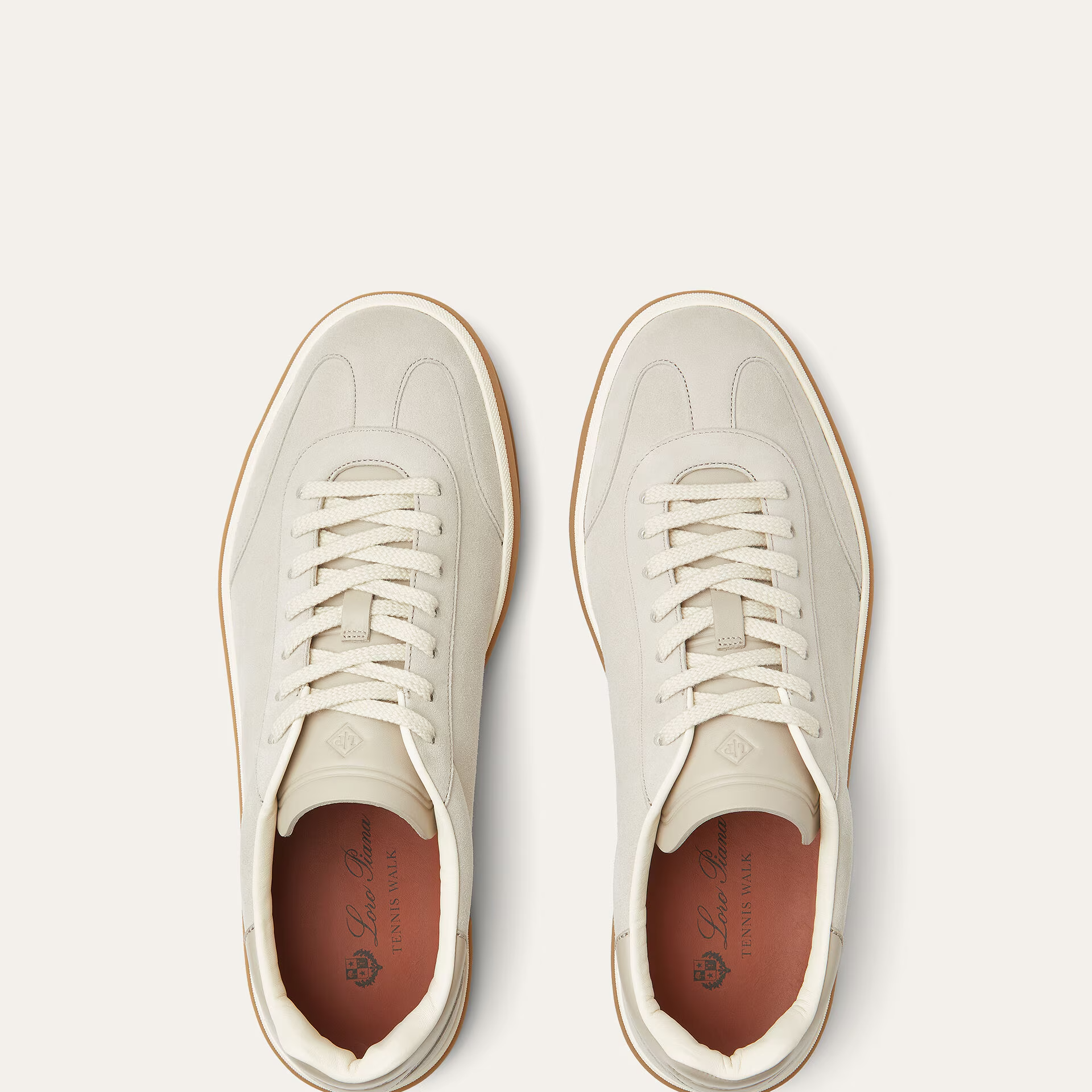 Loro Piana Tennis Walk Sneaker in Suede Calf Split