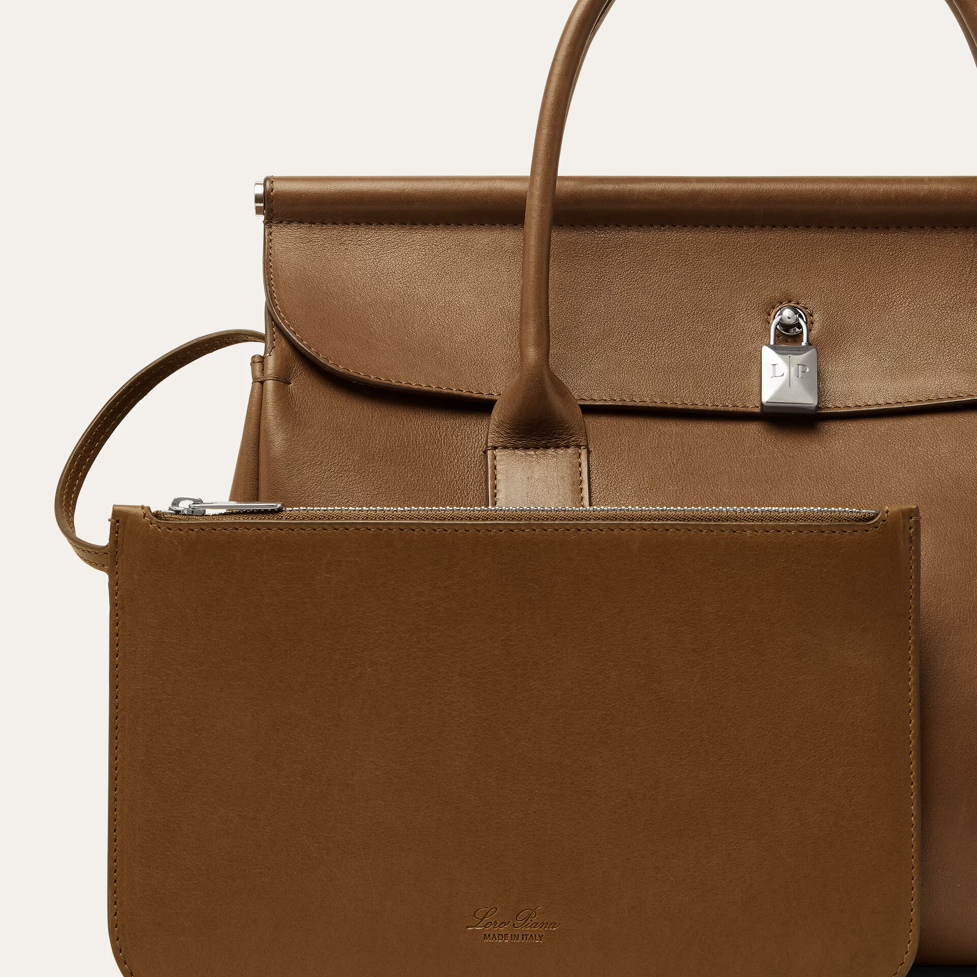 Loro Piana Loom bag L32 in Velvet Calfskin