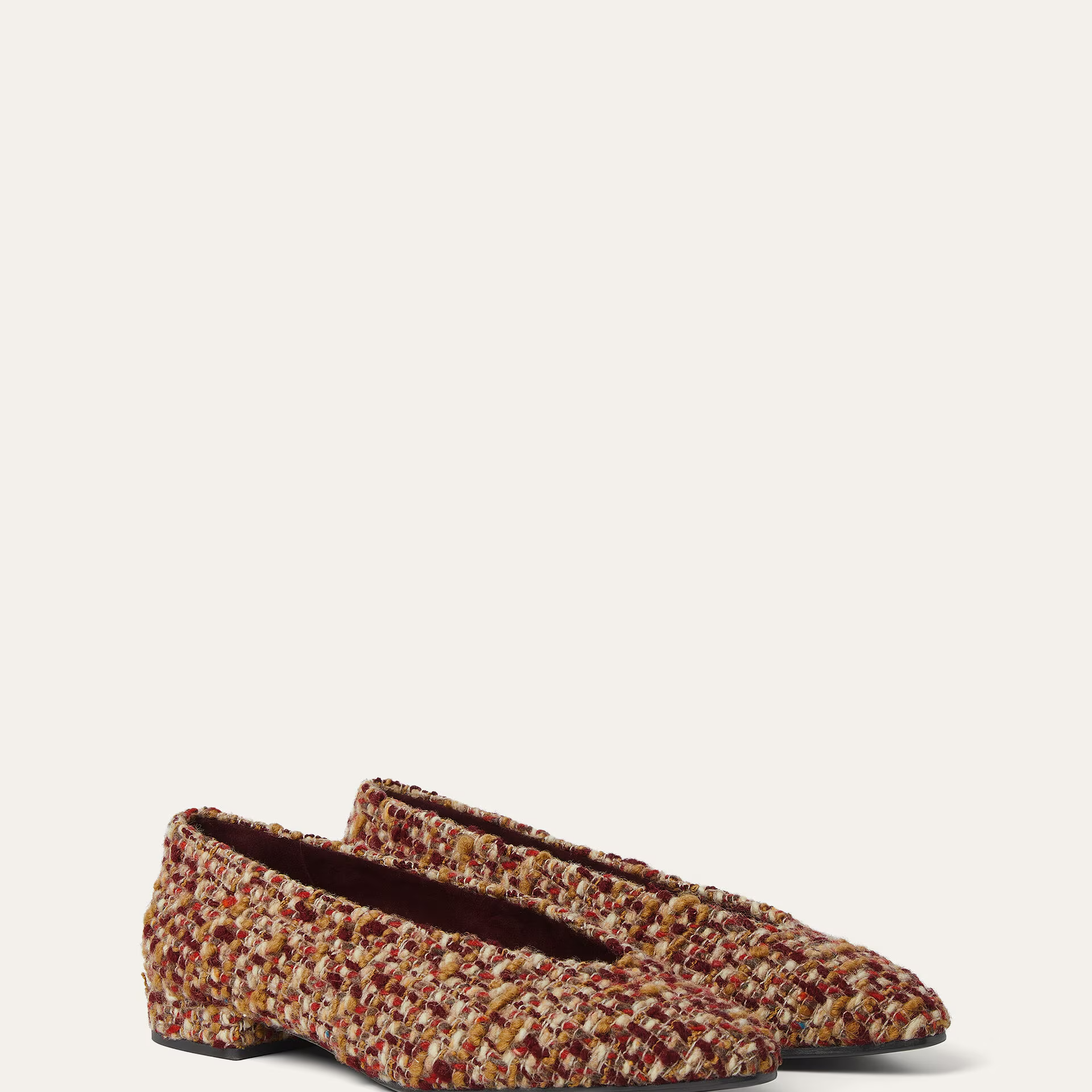 Loro Piana Rebecca Ballet Flat in Virgin Wool