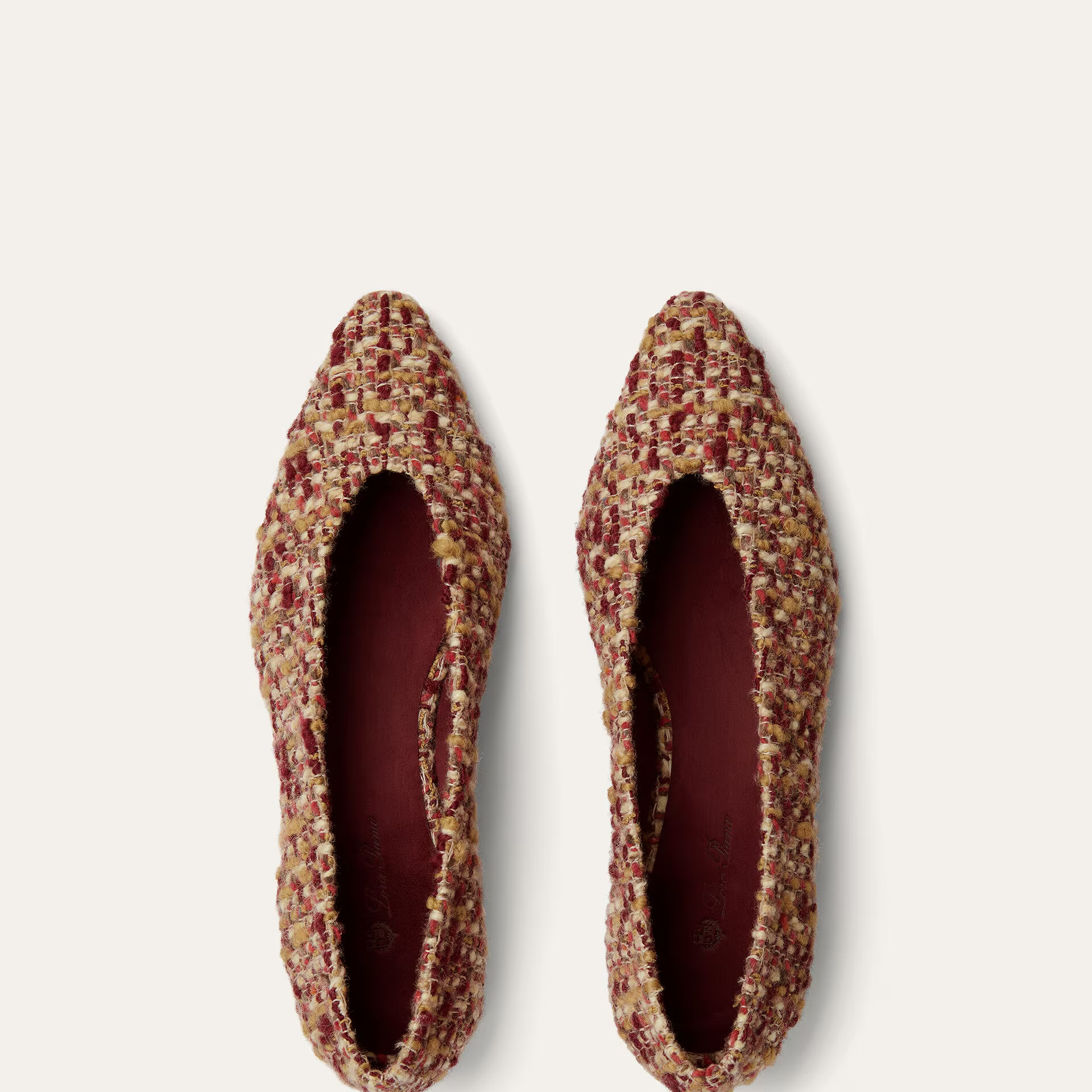 Loro Piana Rebecca Ballet Flat in Virgin Wool