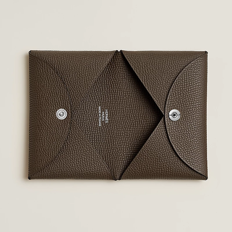 Hermès Calvi card holder