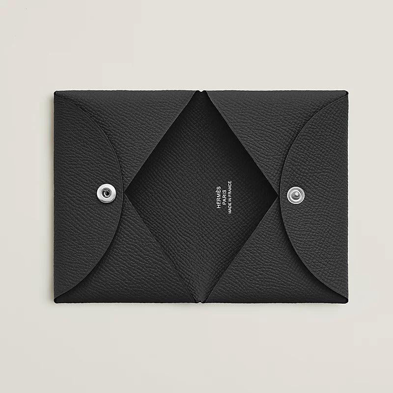 Hermès Calvi card holder