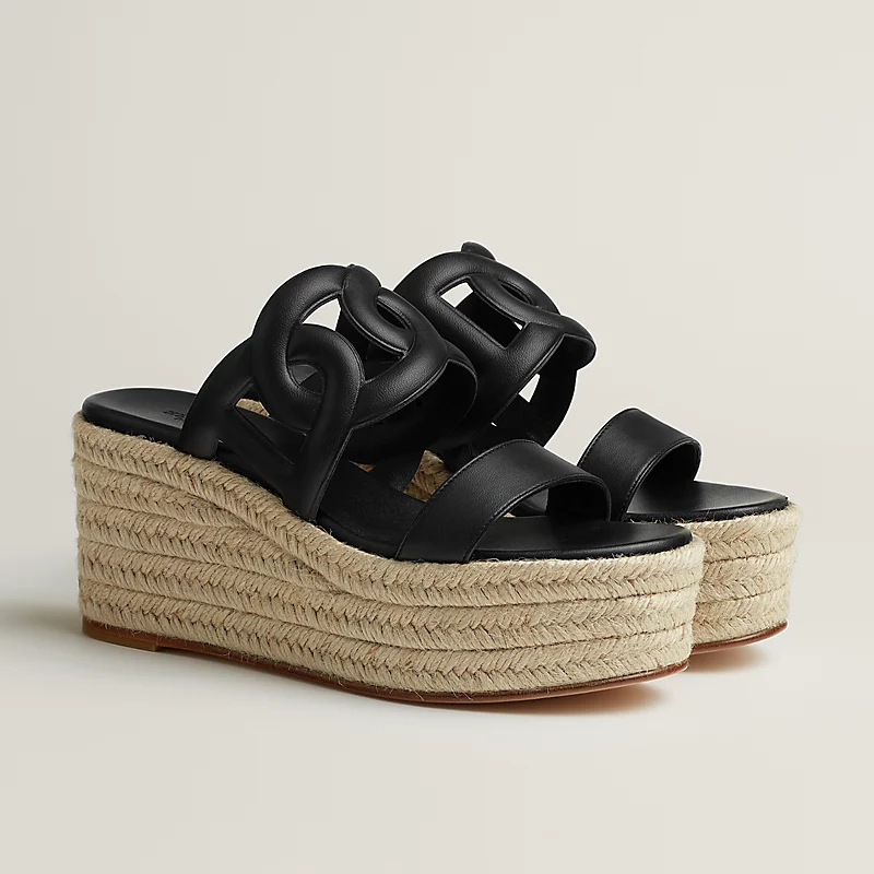 Hermès Ithea 30 espadrille