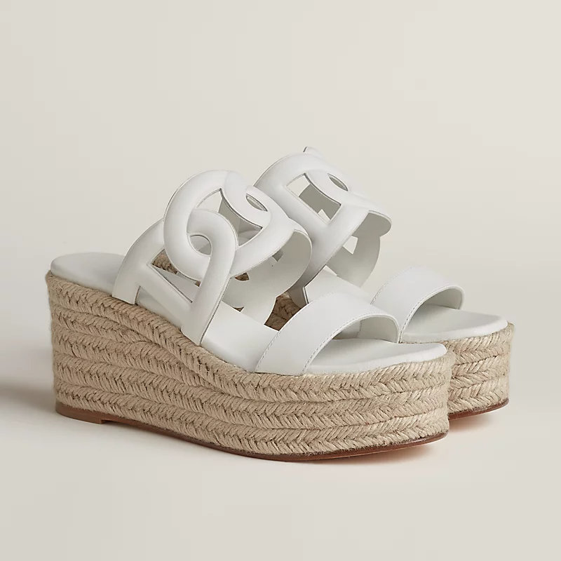 Hermès Ithea 30 espadrille