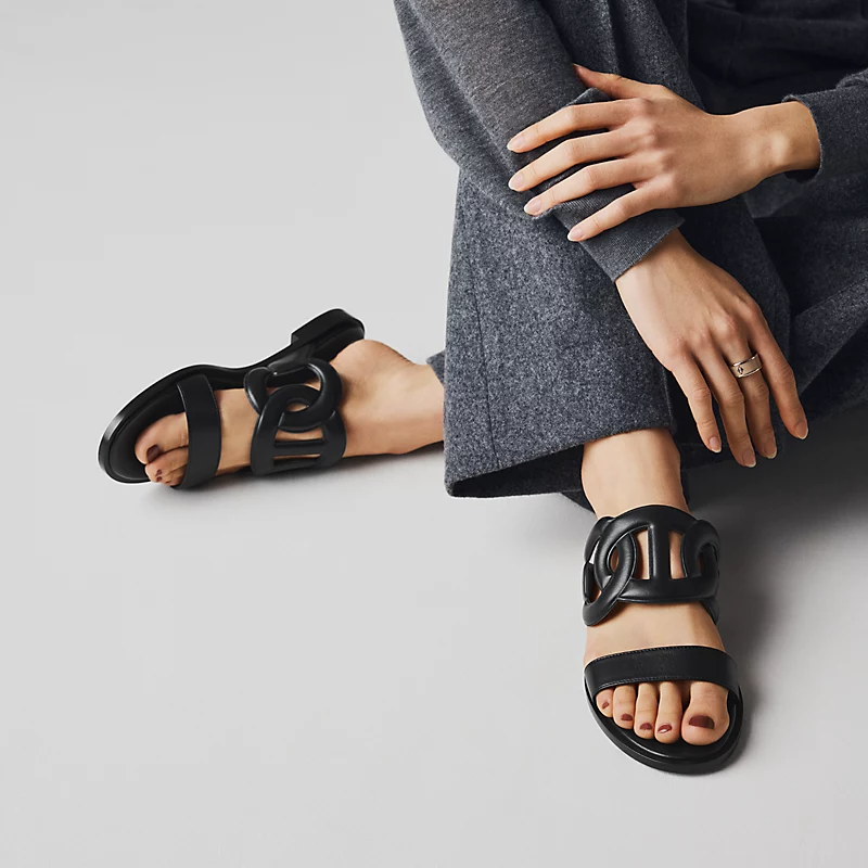 Hermès Lagune sandal