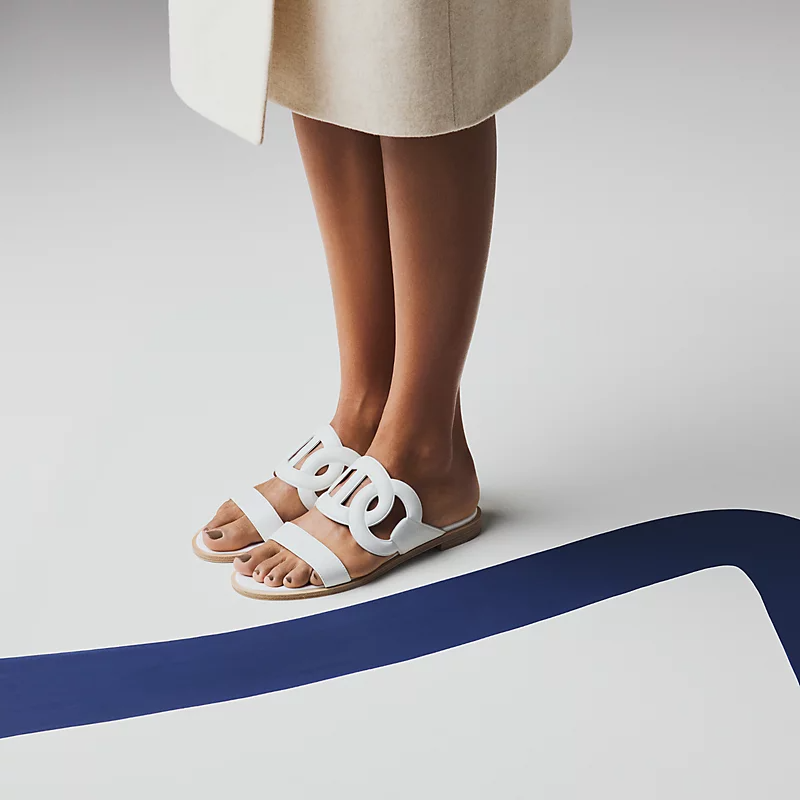 Hermès Lagune sandal