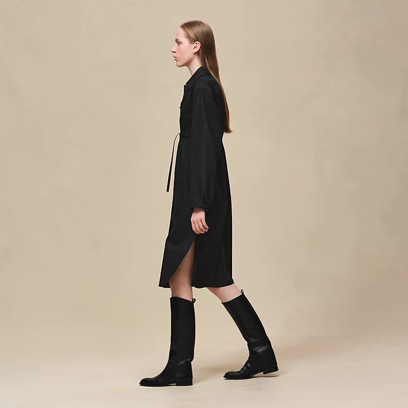 Hermès "Mosaique" shirt dress