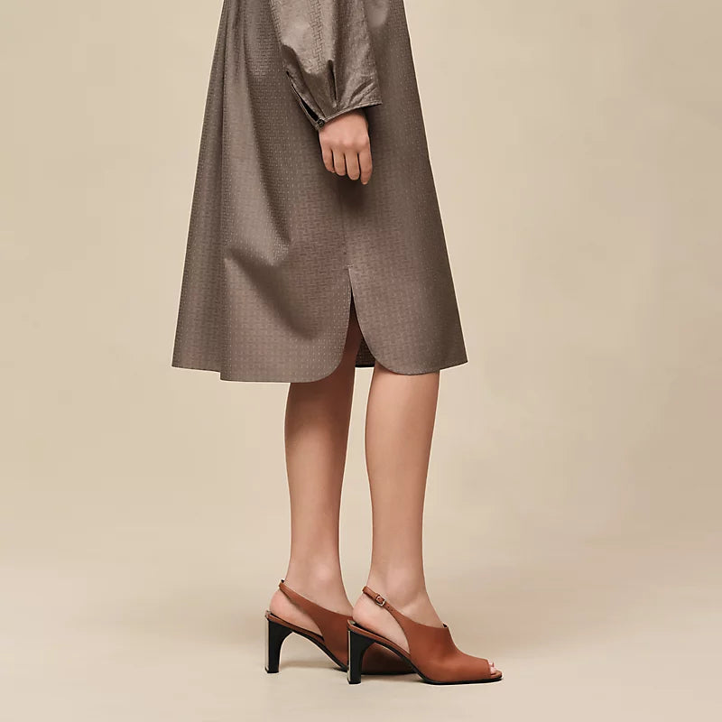 Hermès "Mosaique" shirt dress