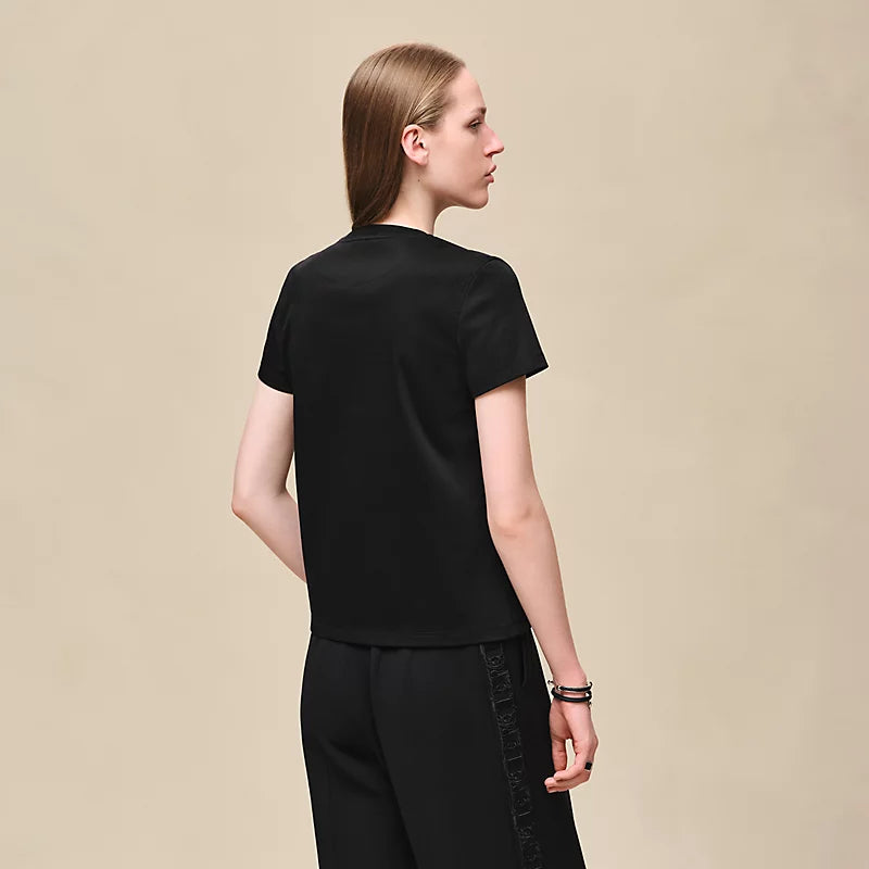 Hermès Printed straight t-shirt