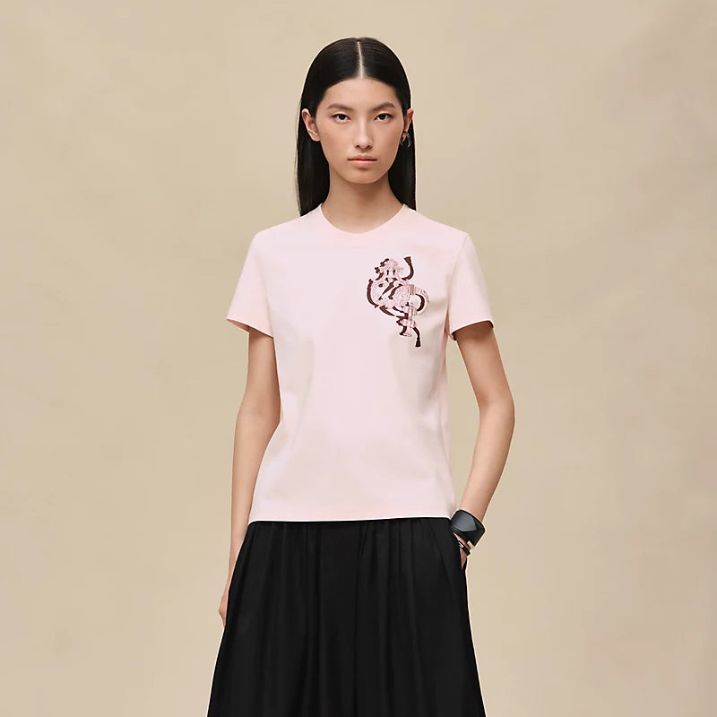 Hermès Printed straight t-shirt