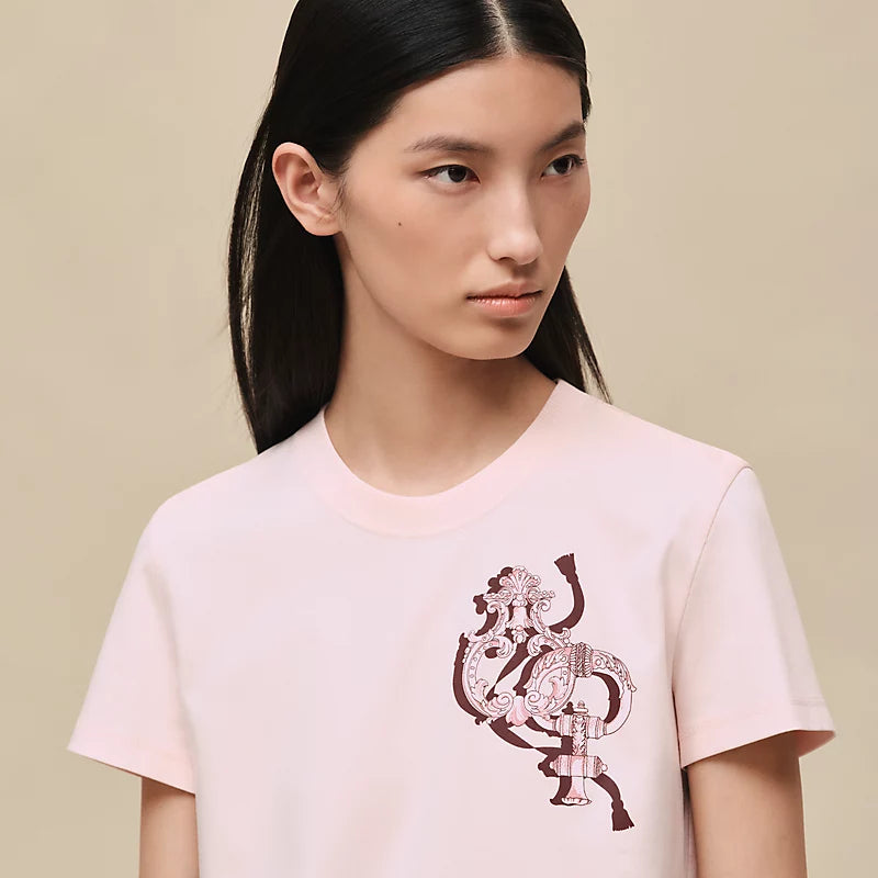 Hermès Printed straight t-shirt