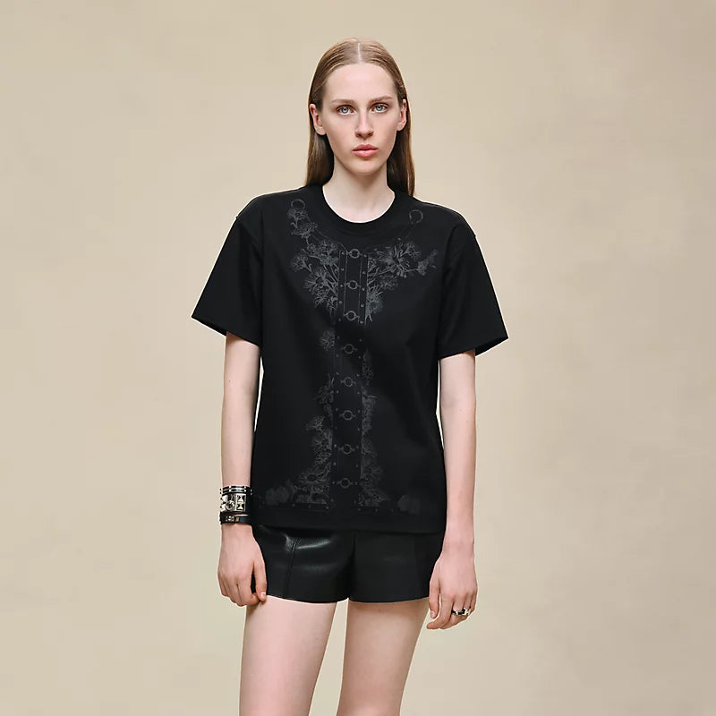 Hermès T-shirt with maxi print