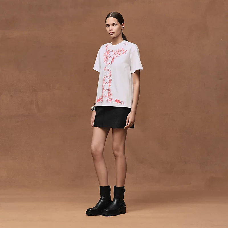 Hermès T-shirt with maxi print