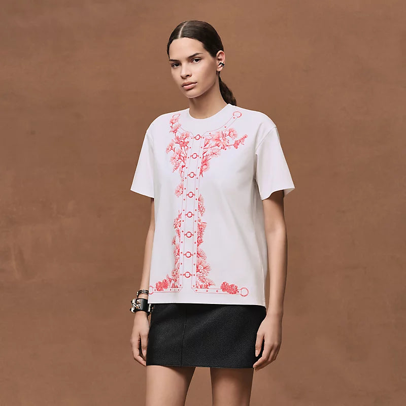 Hermès T-shirt with maxi print