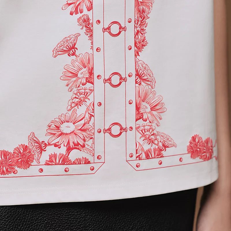 Hermès T-shirt with maxi print