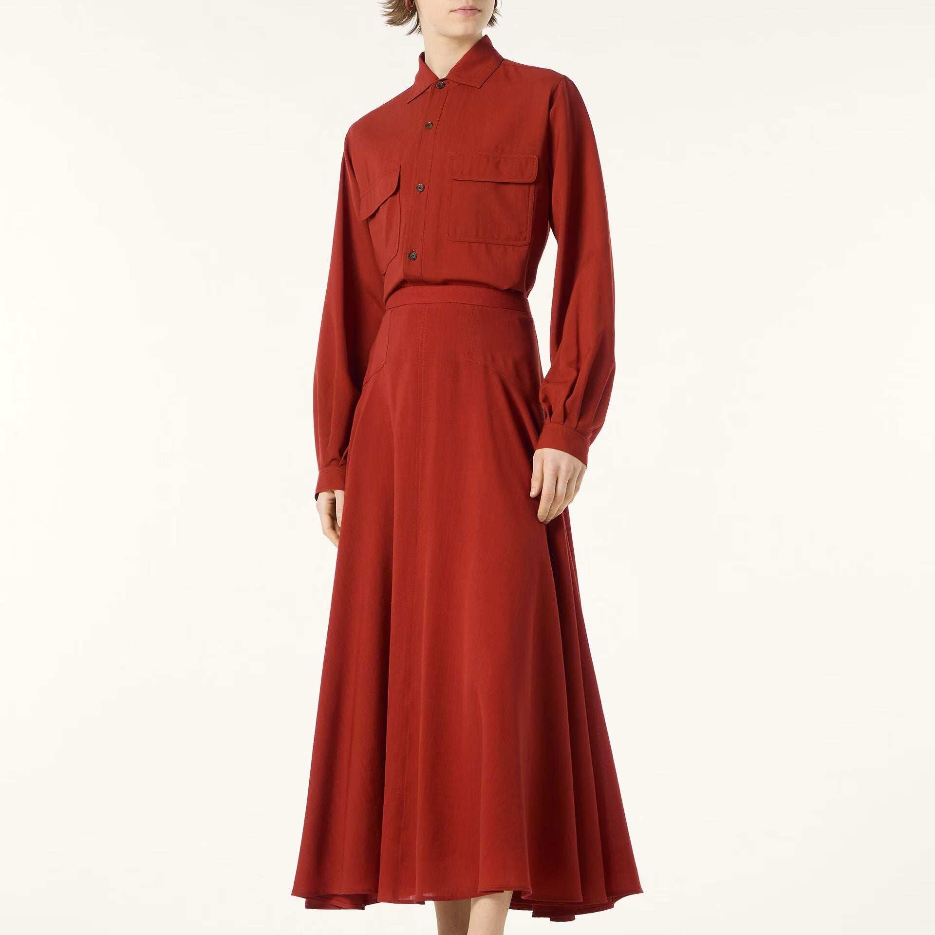 Loro Piana Flavia Skirt in Wool