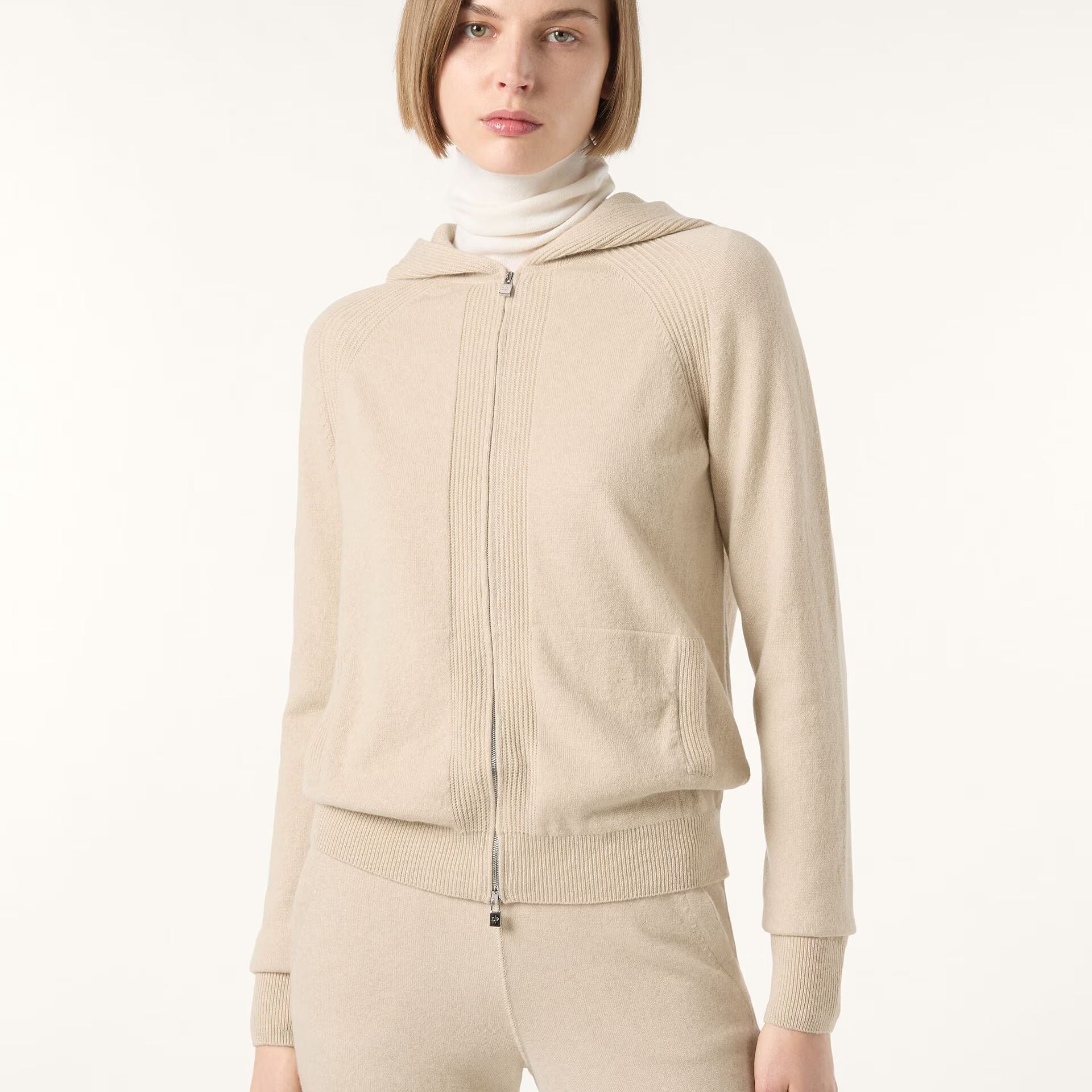 Loro Piana Merano Bomber in Baby Cashmere