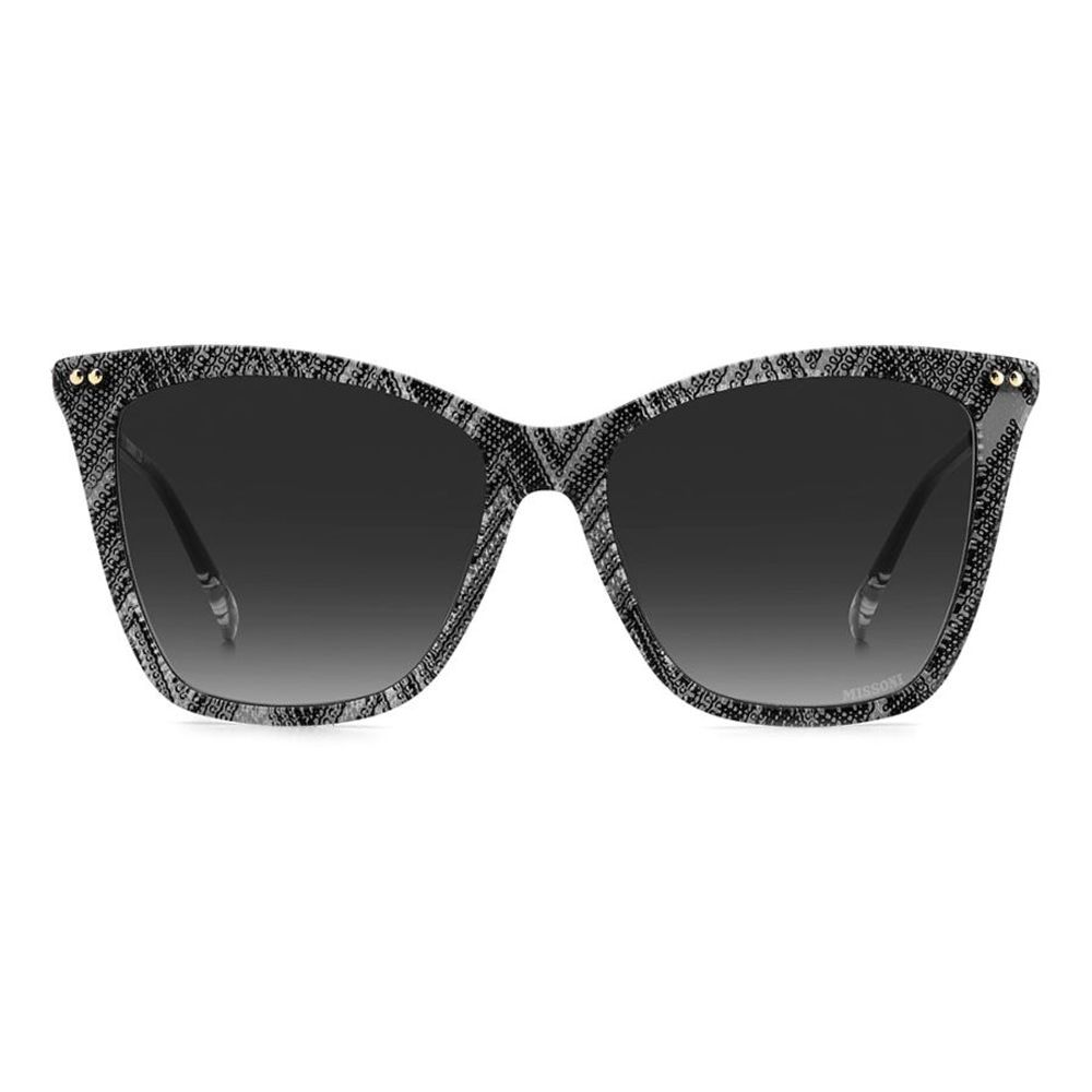 Missoni White Plastic Sunglasses