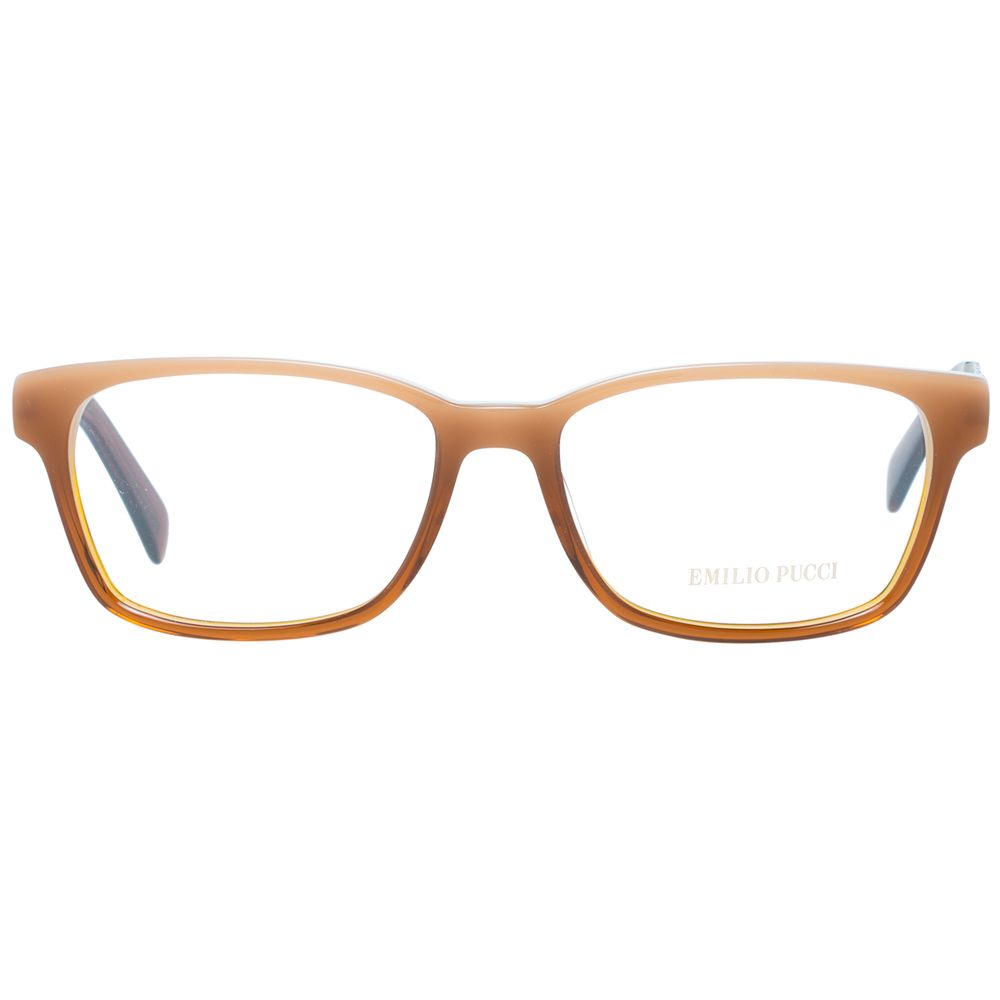 Emilio Pucci Brown Plastic Glasses (Frames)