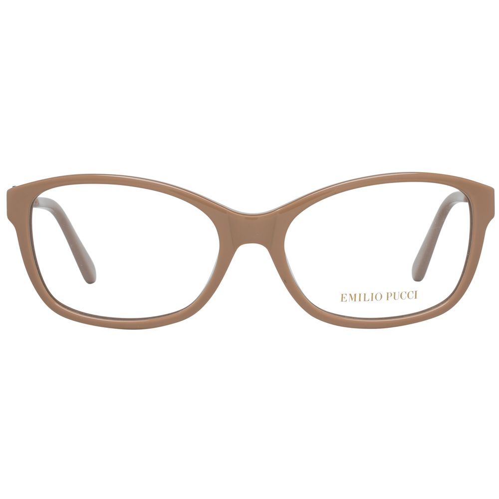 Emilio Pucci Brown Metal Glasses (Frames)