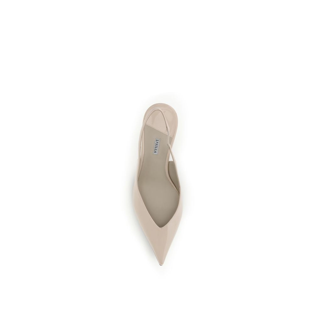LE SILLA Multicolor Calf Leather Bos Taurus Mid Heel Pumps