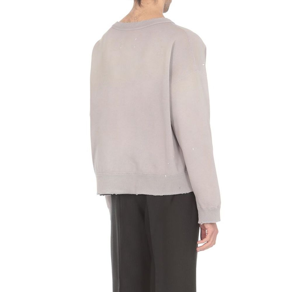 Maison Margiela Purple Cotton Sweatshirt