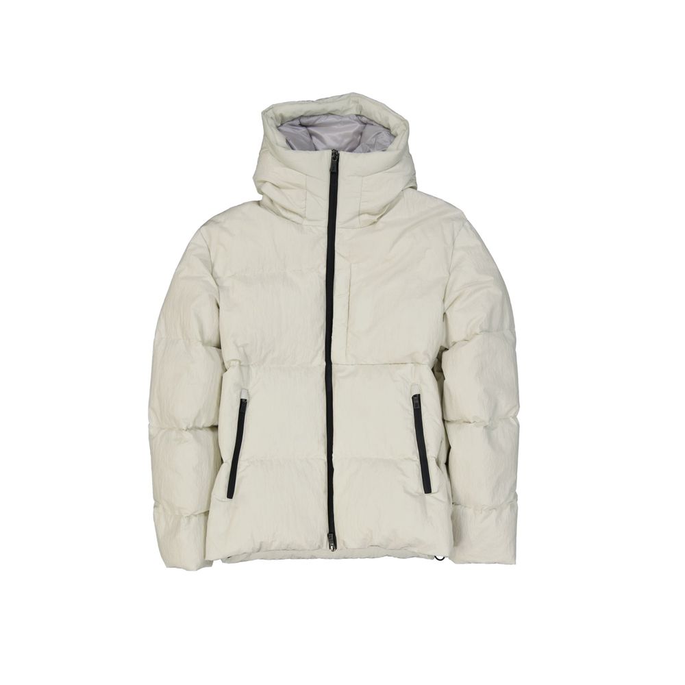 Herno White Polyamide Shell Jacket