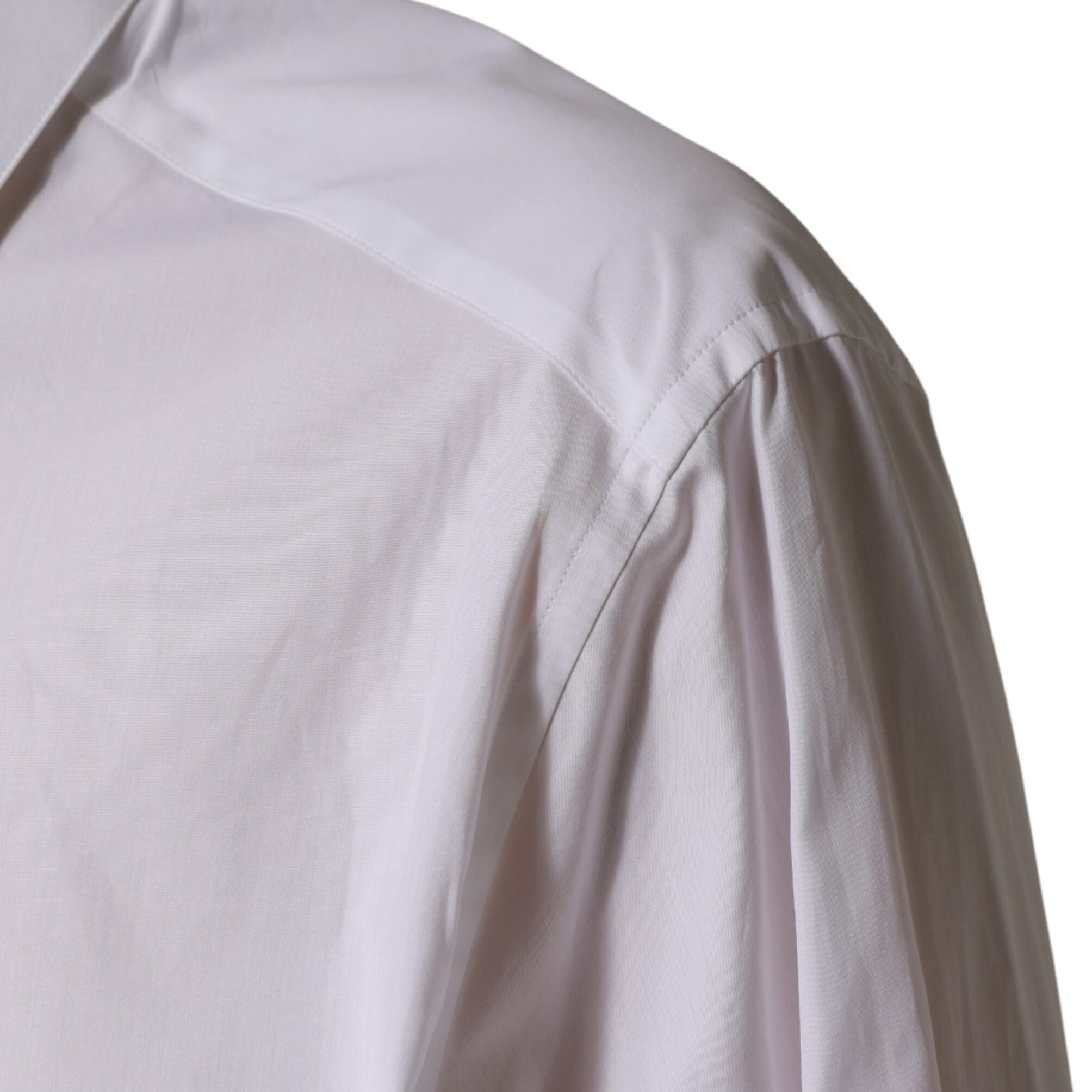 Dolce & Gabbana White SARTORIA Cotton Collared Dress Shirt