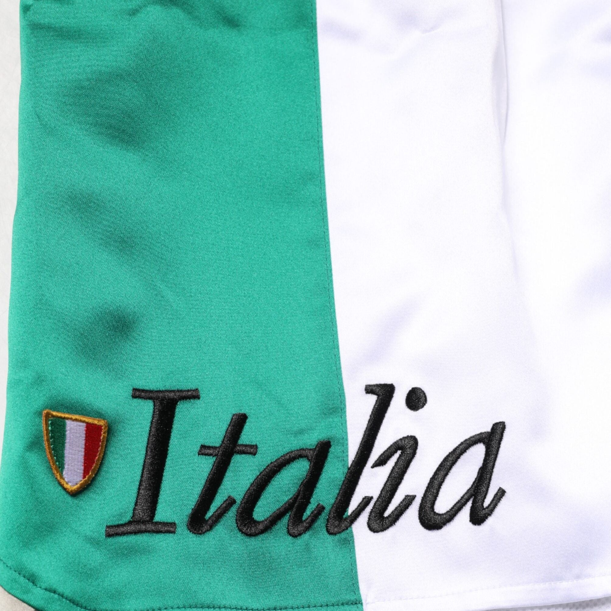 Dolce & Gabbana Multicolor Italia Polyester Bermuda Shorts