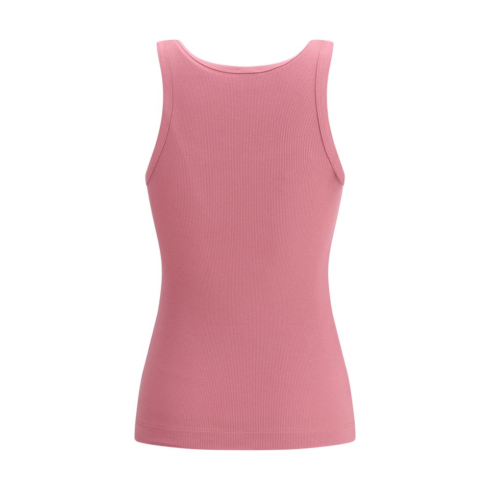 PINKO Multicolor Cotton Sleeveles T-Shirt