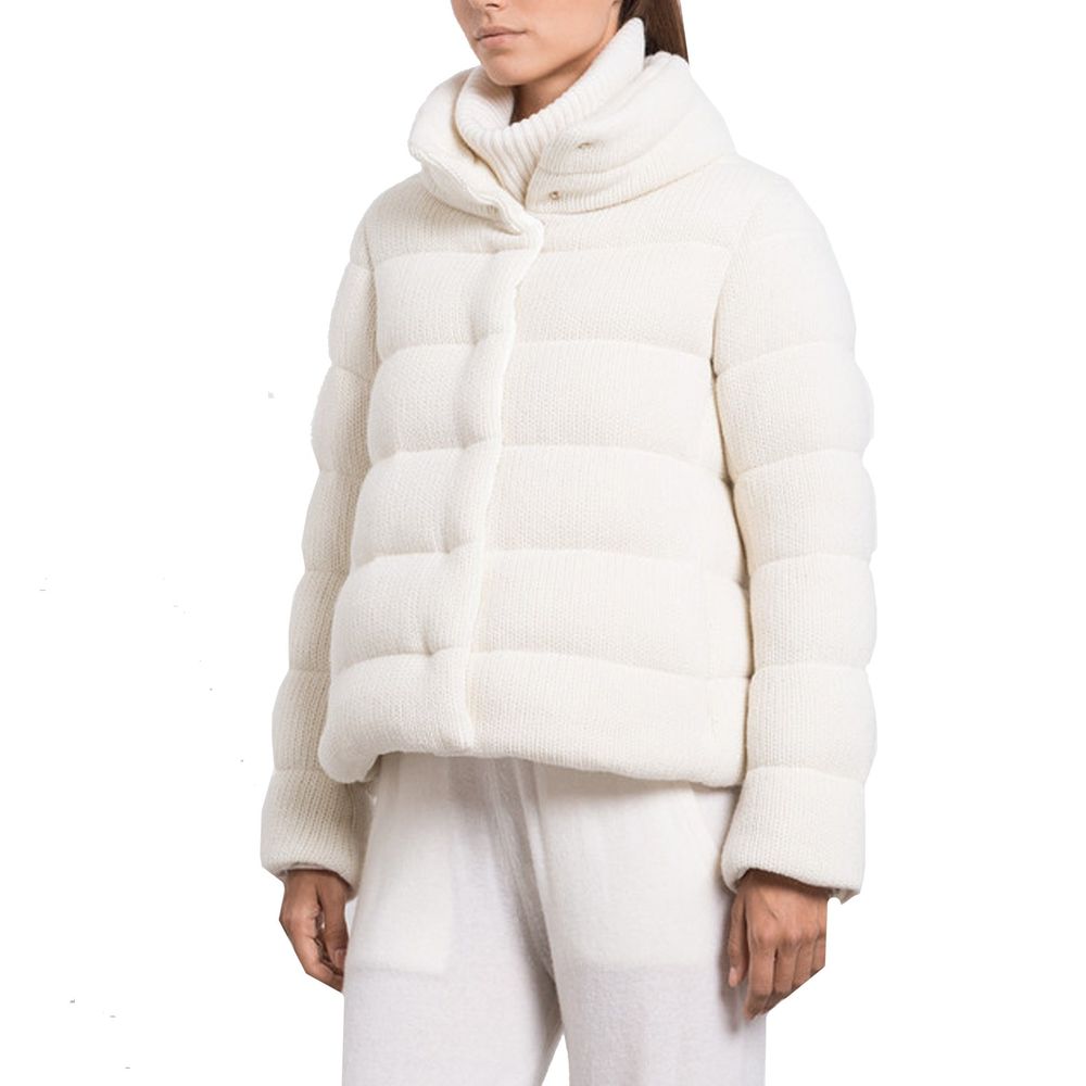 Herno White Fibers Coat