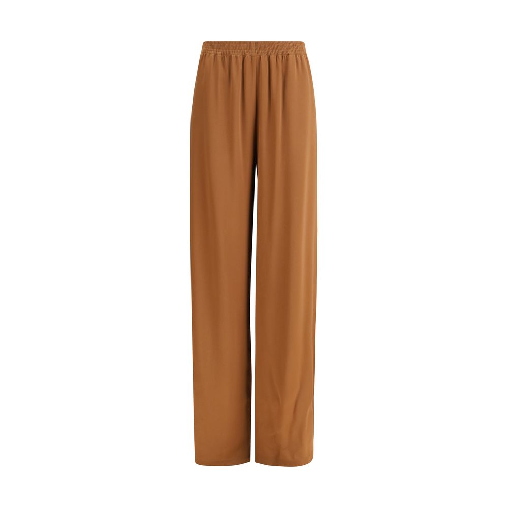 Fabiana Filippi Brown Viscose Casual Pants